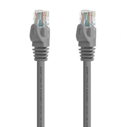 Aisens Cable de Red Cat.6A UTP AWG24 500 MHz 2m Gris